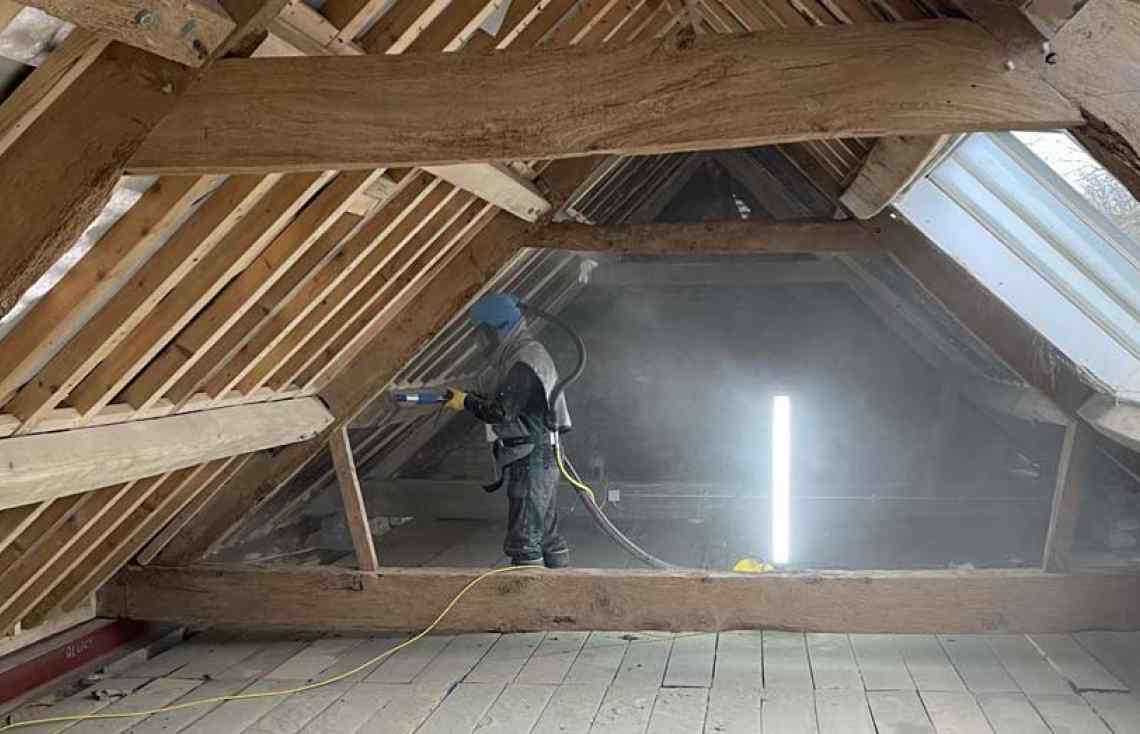 Sandblasting and surface preparation services in Princes Risborough, Buckinghamshire Fineblast